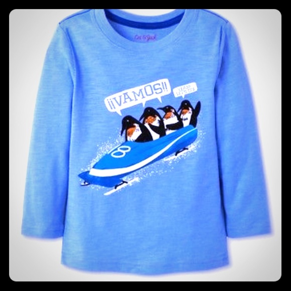 NEW Cat & Jack Penguin long sleeve tee! 🐧 🐧 - Picture 1 of 6